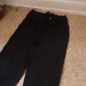 Black sweat pants